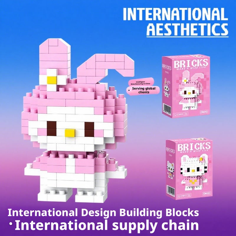 Anime Micro-Particle Building Blocks DIY Toy - Image 1