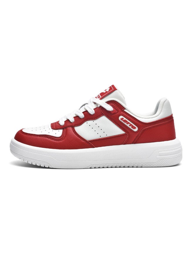LOTTO Fashionable And Versatile Women's Board Shoes, New Autumn Style Student White Sneakers, Leather Upper, Lightweight, Soft Sole, Wear-resistant, Comfortable Casual Shoes For Women - Image 3