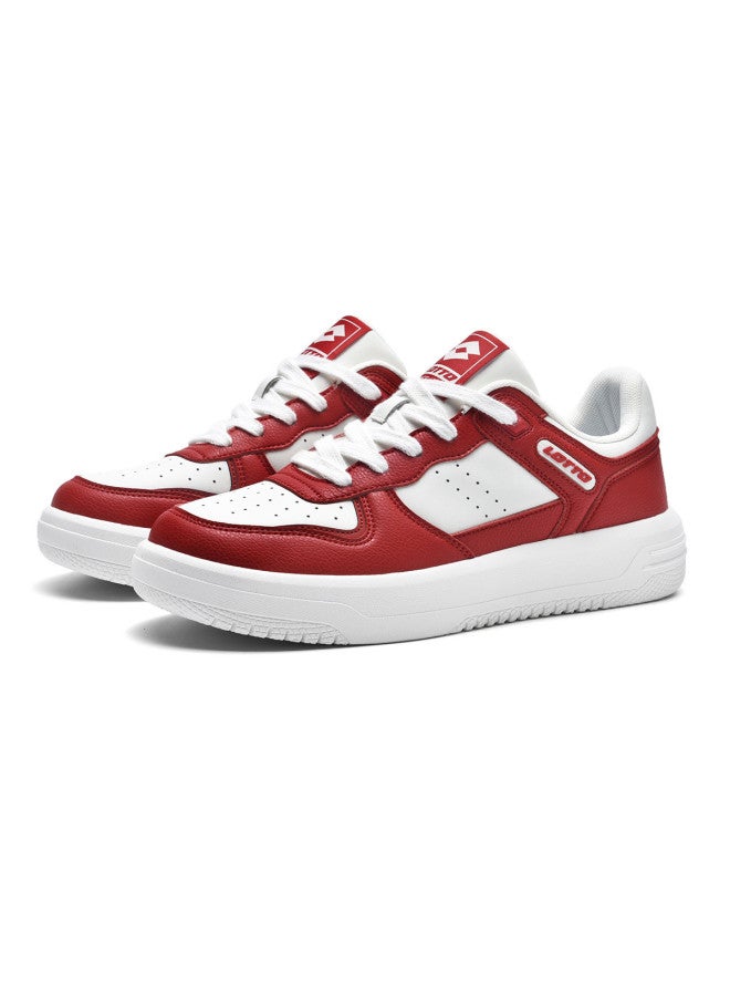 LOTTO Fashionable And Versatile Women's Board Shoes, New Autumn Style Student White Sneakers, Leather Upper, Lightweight, Soft Sole, Wear-resistant, Comfortable Casual Shoes For Women - Image 5