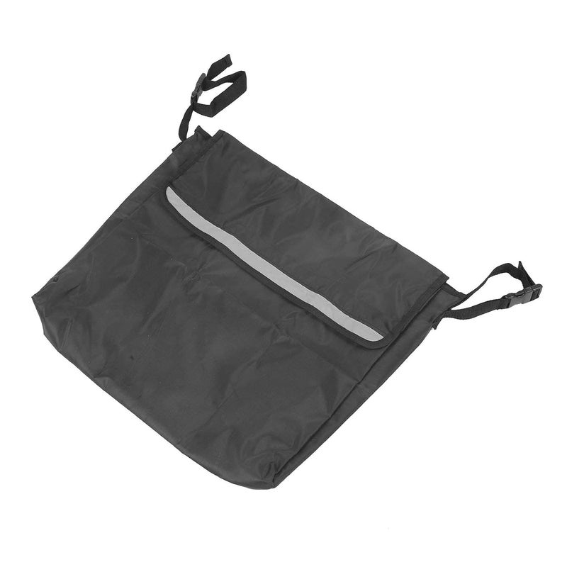 comfrt Wheelchair Storage Bag, Large Capacity Oxford Cloth Wheel chair Side Organizer Bags for Manual or Electric Wheelchairs (Black) - Image 5