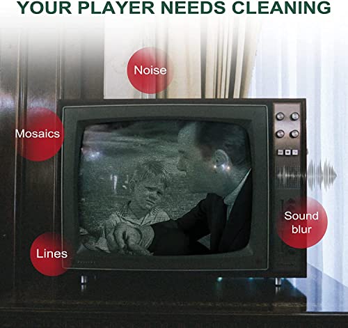 Nicer VCR Head Cleaner for VCR VHS Players, VHS Video Head Cleaner Tape, Dry Type - Image 4