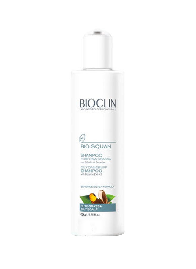 Bioclin - Bio-Squam Oily Dandruff Shampoo 200ml - Image 1