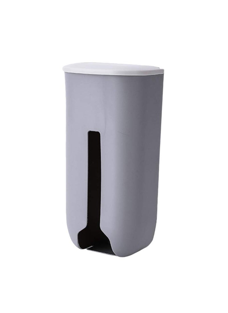 Generic Grocery Bag Storage Holder Wall Mounted Garbage Bags Trash Bags Dispenser For Kitchen Home  - Image 2