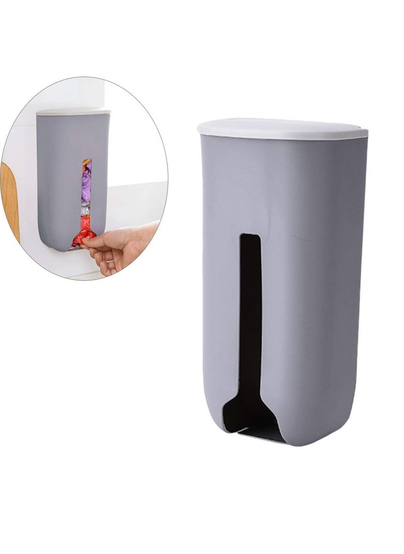 Generic Grocery Bag Storage Holder Wall Mounted Garbage Bags Trash Bags Dispenser For Kitchen Home  - Image 5
