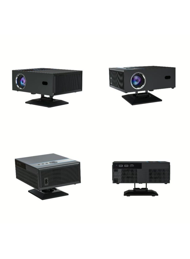 Xnano Classic Projector X6 T950S Full HD 4K 1080P Multifunctional Auto Focus, Auto Keystone Correction / Intelligent Obstacle Avoidance / Screen Automatic Alignment / 360°Rotation / Screen Mirroring / Two-Way Bluetooth / Unique Speaker Cavities / Multiple Compatible Interfaces Headset, TV Box, PC, iPad / Phone, PS4 / PS5, USB - Image 4