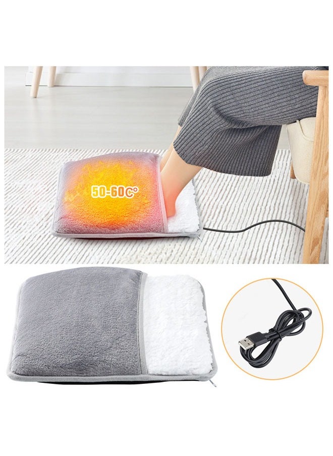 Super ZYouth - Electric Heating Pad Foot Massager, Portable Foot Warmer for Men and Women, Reduces Pain - Image 1