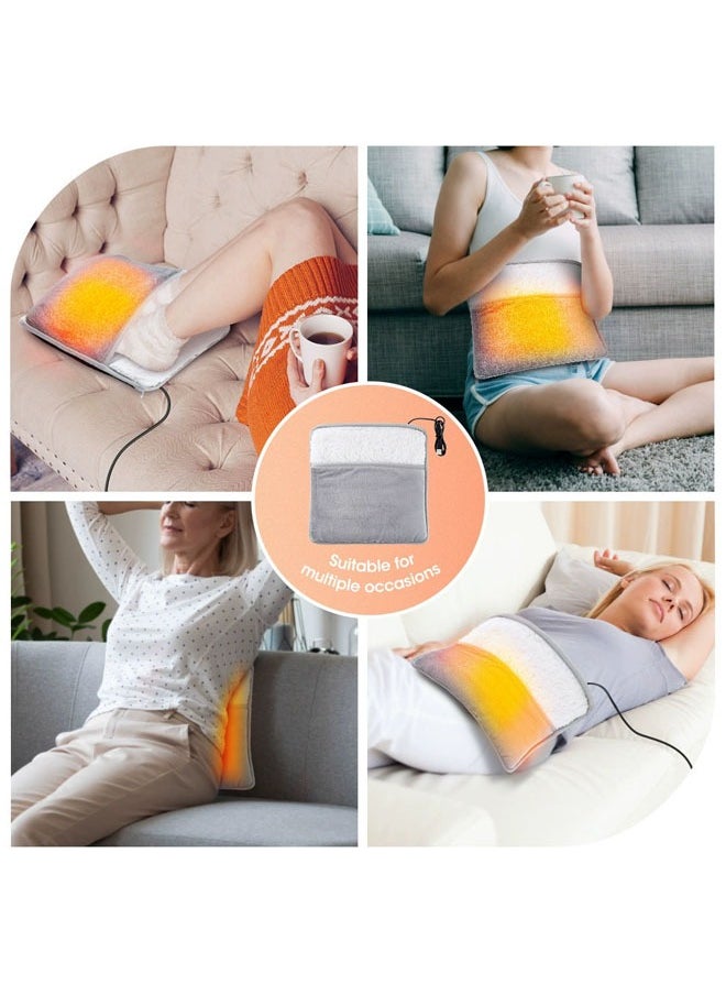 Super ZYouth - Electric Heating Pad Foot Massager, Portable Foot Warmer for Men and Women, Reduces Pain - Image 1