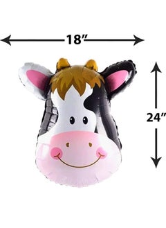 Brain Giggles BrainGiggles 6 Pcs Jungle Safari Animals Balloons Theme Birthday Party Decorations  - Image 2