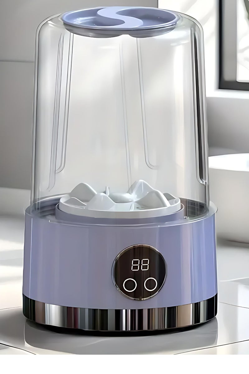 ALMiHomi Portable Mini Washing Machine – Small Laundry Washer for Travel & Home, Smart Delicates Cleaner with Multi-Turbo Rotation, Rechargeable, Quiet & Leak-Proof, Ideal for Underwear, Socks & Baby Clothes  - Image 1