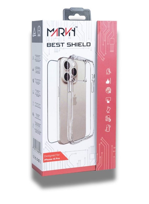 MARVN Full Protection Package for iPhone 16 Plus – Dual-Layer Screen Protector, Camera Shield, Slim Back Cover, MagSafe Compatible with 24-Month Warranty