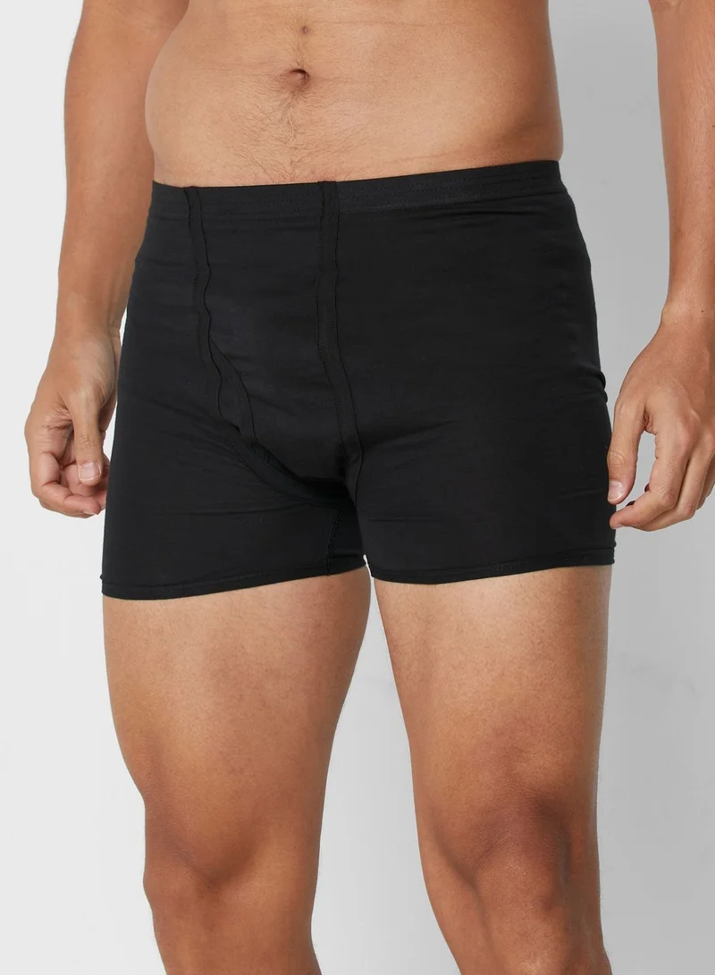 Seventy Five Basics 3 Pack Waist Band Boxers With Antibacterial Finish