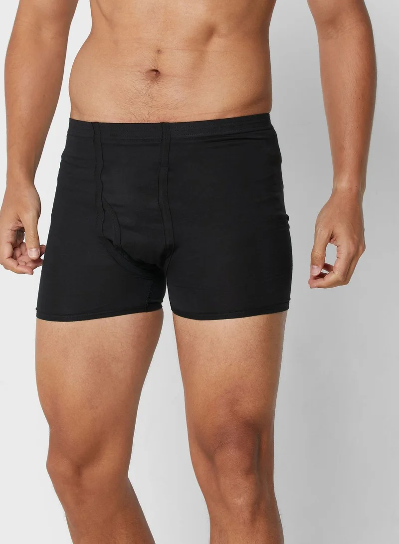 Seventy Five Basics 3 Pack Waist Band Boxers With Antibacterial Finish