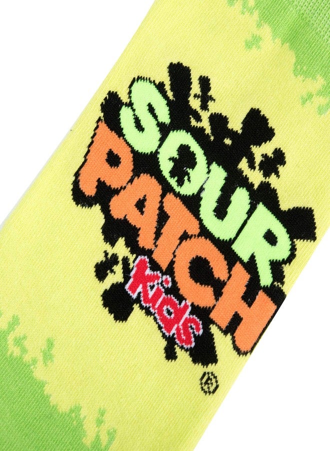 Odd Sox - Sour Patch Kids Crew Socks - Funny Candy Themed Novelty Socks - Size Large for Men & Women - Cool Snack Design Merch - Comfy Cotton Blend - Cozy Gift for Sweet Lovers, Birthdays, Holidays - Image 3