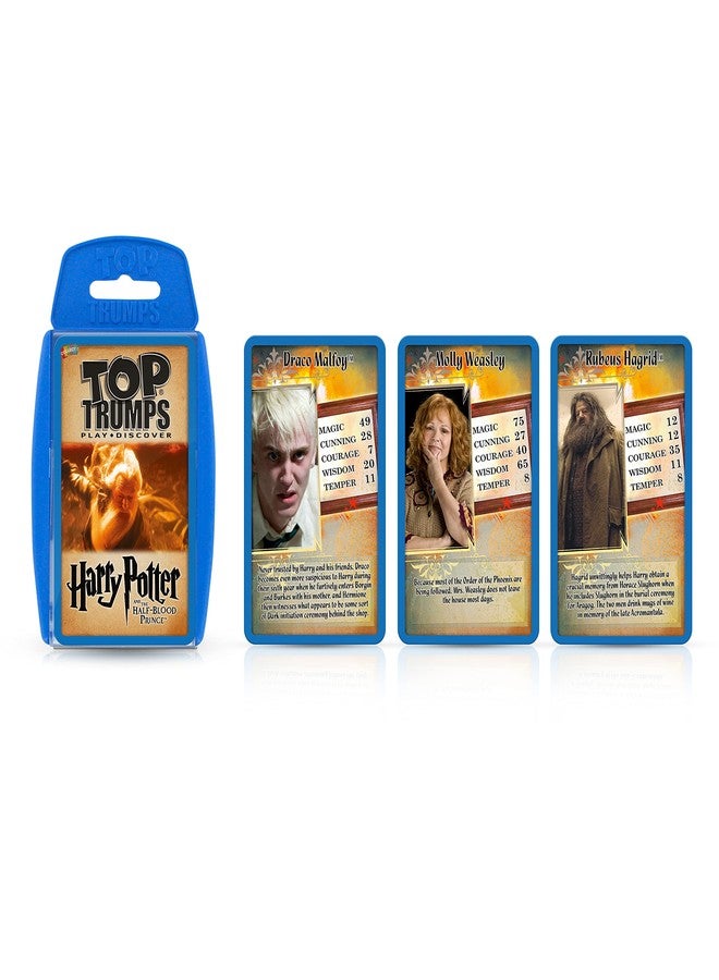 Top Trumps Card Game Harry Potter and The Half Blood Prince - Family Games for Kids and Adults - Learning Games - Kids Card Games for 2 Players and More - Kid War Games - Card Wars - for 6 Plus Kids - Image 5