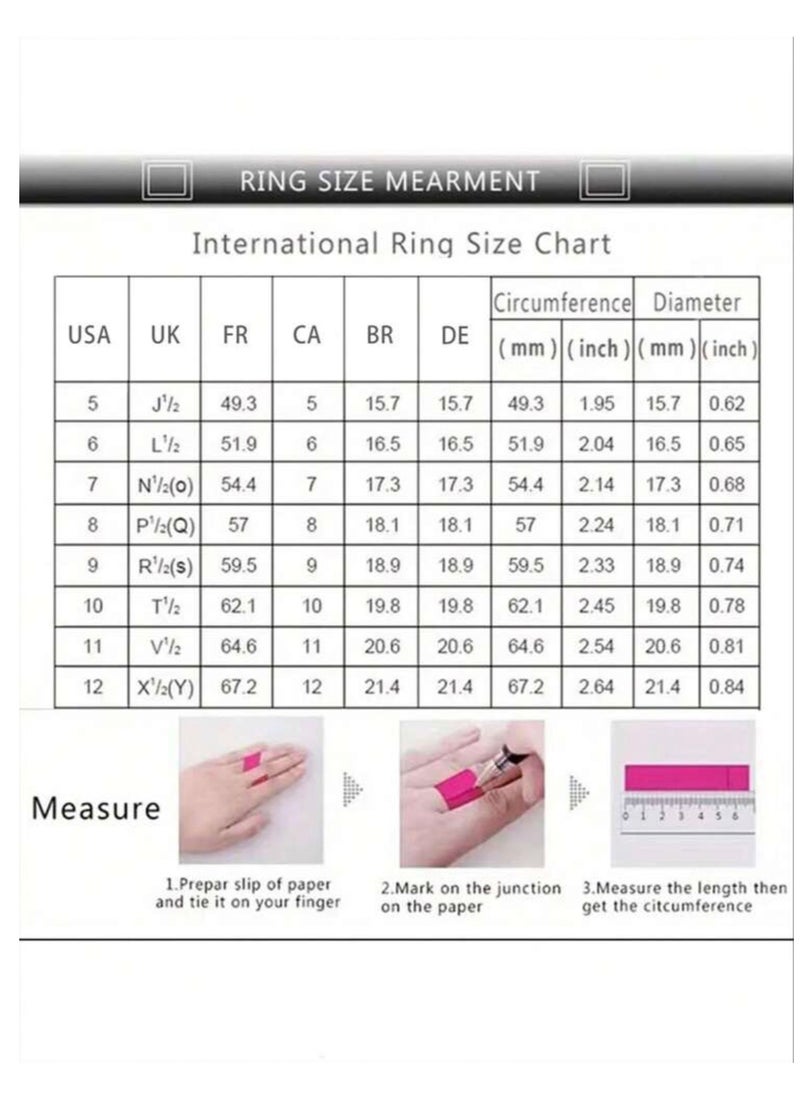 sixtyfour - Elegant & High Quality Gold Plated Ring For Women Size 7 - Image 1