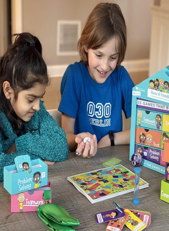 Open The Joy House of Friendship - DIY Friendship Playhouse Kit for Kids Ages 4-12, Social Skills Learning Activities, Creative Crafts for Teamwork, Communication, and Emotional Intelligence - Image 4