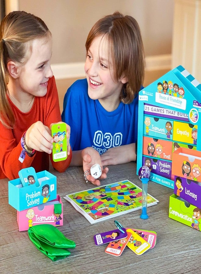 Open The Joy House of Friendship - DIY Friendship Playhouse Kit for Kids Ages 4-12, Social Skills Learning Activities, Creative Crafts for Teamwork, Communication, and Emotional Intelligence - Image 3