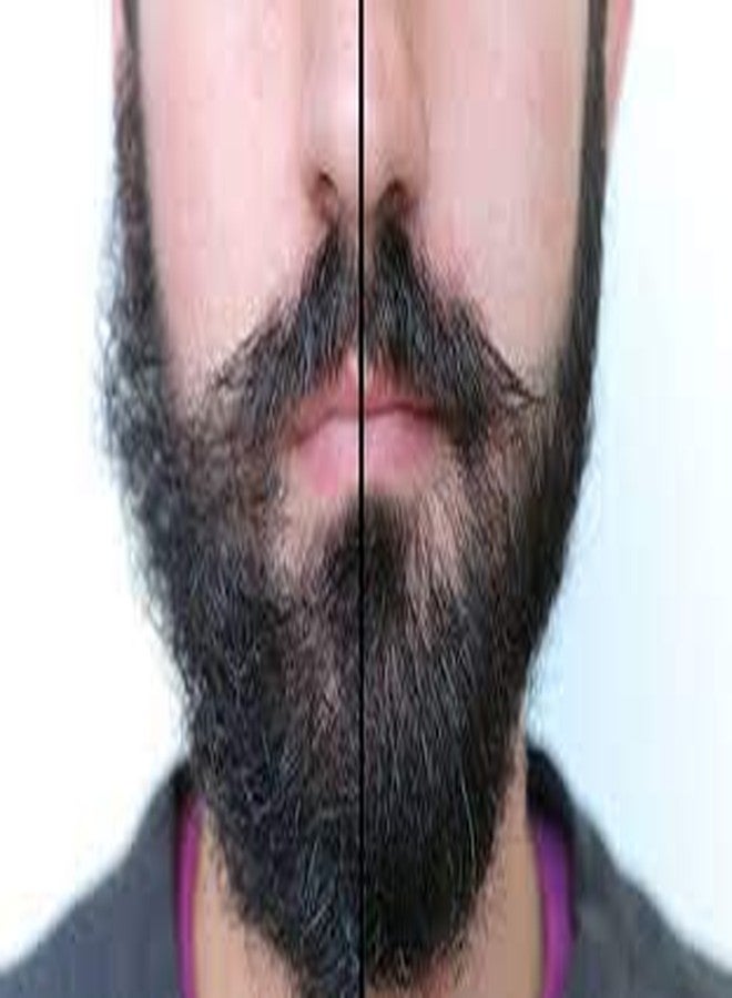 إيكان مشط لحية مزدوج الجوانب من خشب النيم من إيكان، مشط جيب مصنوع يدويًا، إكسسوارات لحية للرجال، لون بني، 15 جرام، عبوة من قطعة واحدة (مشط خشب النيم، رقم الموديل -12) - Image 3