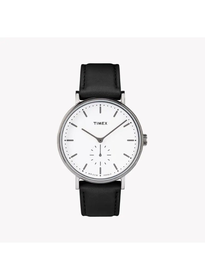 TIMEX ESSENTIAL FAIRFIELD TW2R38000  CLASSIC MEN'S WATCH WITH INDIGLO NIGHTLIGHT - Image 1