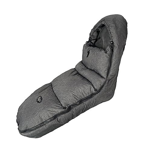 CozyMe Stroller Footmuff, Stroller Blanket with Hoodie for Toddler Winter Stroller Cover, Stroller Bunting Bag with Fleece Lined Front Height Adjustable & Removable Baby Bunting Bag for 6M-4T - Image 1