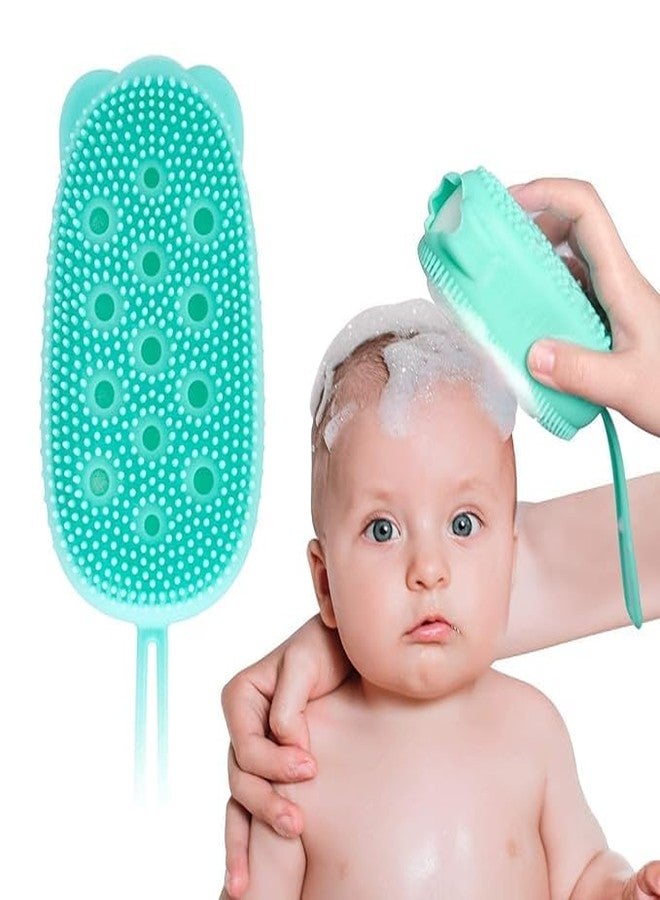 GNOLY Portable Silicone Soap Cover Bath Brush/Ultra-Soft Scrubber for Shower Exfoliating/Bubble Bath Quick Foaming Scrubbing Soap Cover - Image 3