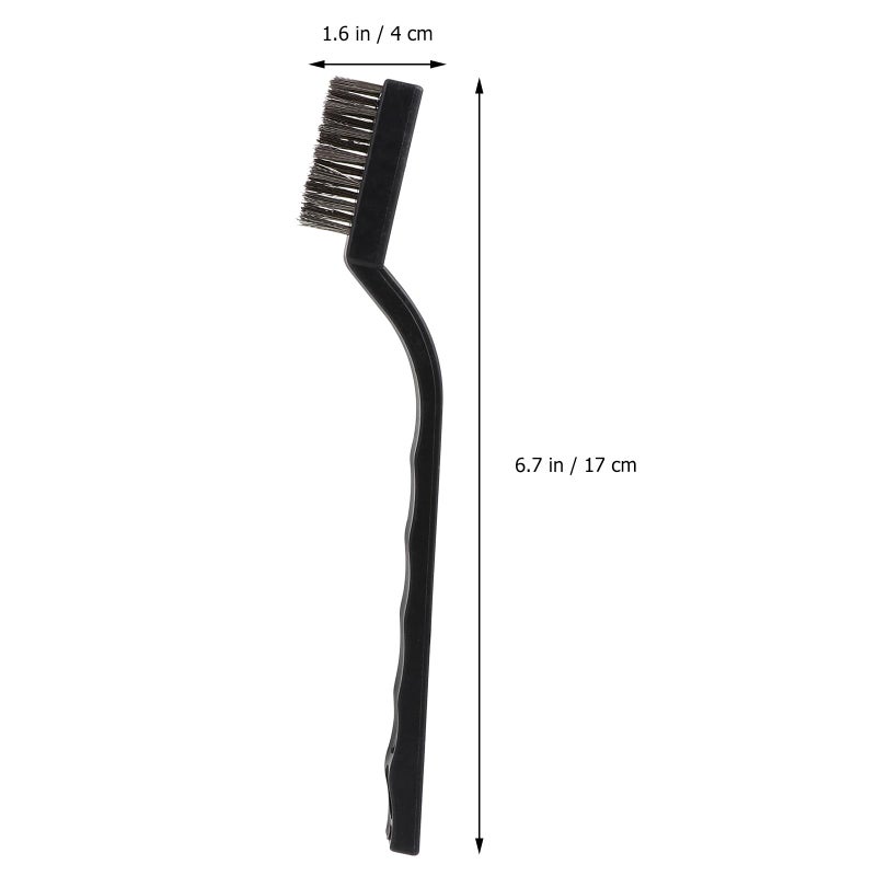 Heavy Duty 10pcs Steel Brass Wire Cleaning Brush Set For Rust Removal Scrubbing - Image 4