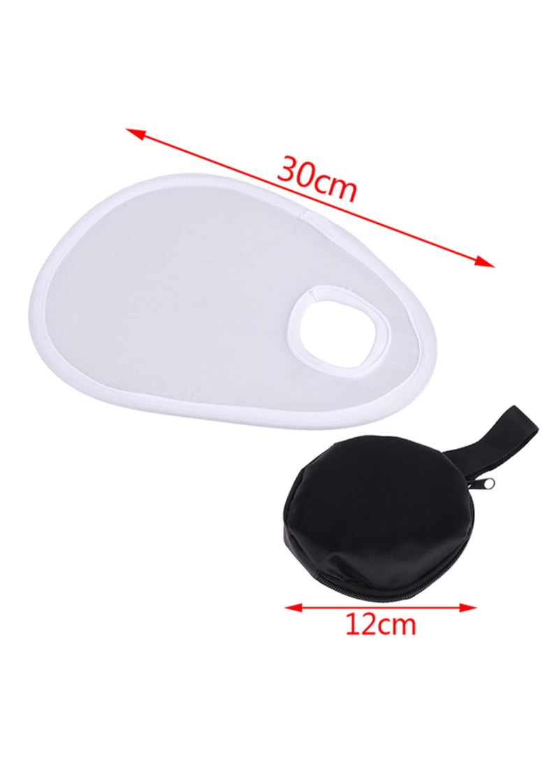 Universal Folding Photography Flash Lens Diffuser Reflector Flash Diffuser Softbox For DSLR SLR Camera Lenses Light Modifier Accessory For Studio Portrait Photography 30cm - Image 4