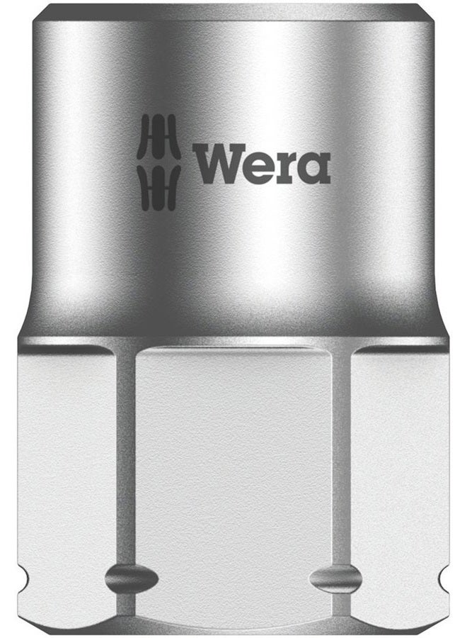Wera 05003675001 8790 FA 1/4 Zyklop Socket with Hexagon Drive, 8mm - Image 1