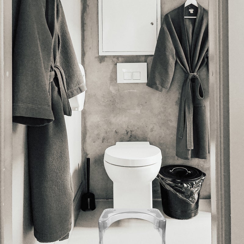 🚽 كرسي صغير متين مقاوم للانزلاق للاستخدام في الحمام مساعد منزلي مريح - Image 5