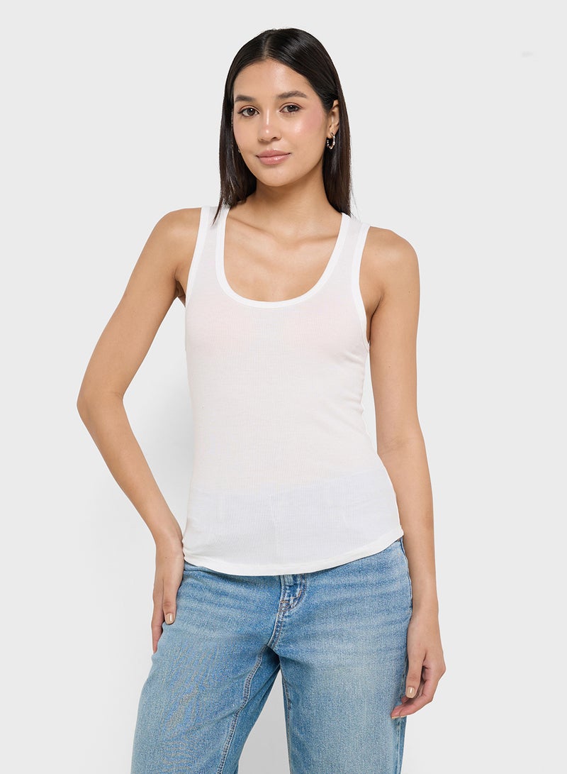 American Eagle AE Soft Scoop Neck Tank Top  - Image 1
