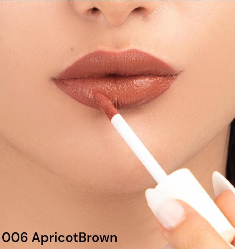 Hearts أحمر شفاه سائل مات بني مشمش هارتس 006 - Image 3