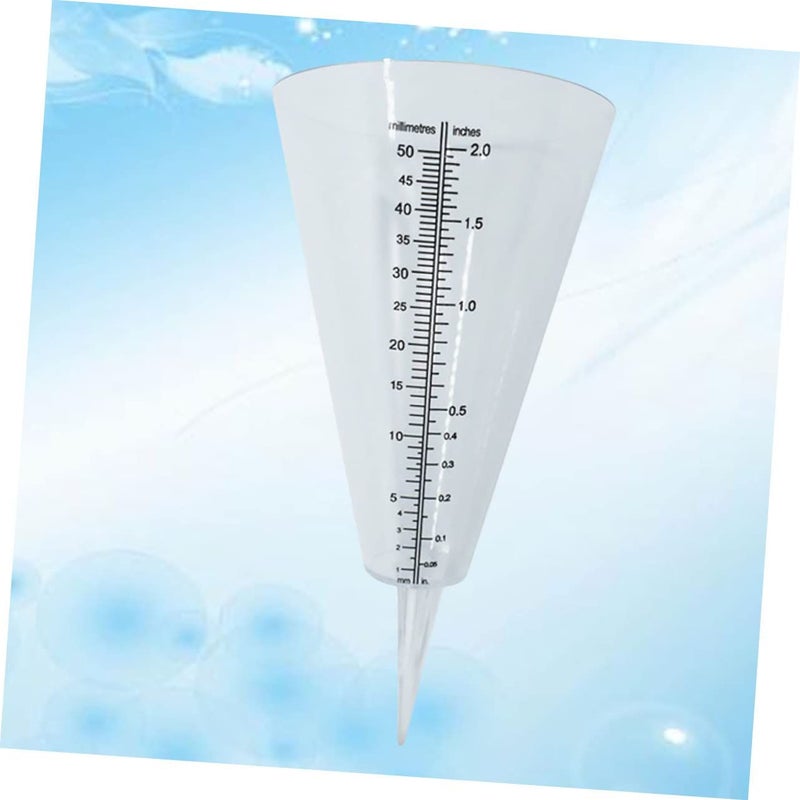 Plastic Rainfall Measuring Cup Rain Gauge For Garden Outdoor Use - Image 5
