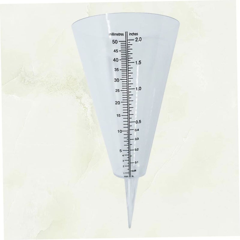 Plastic Rainfall Measuring Cup Rain Gauge For Garden Outdoor Use - Image 4