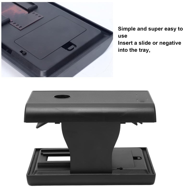 ماسح ضوئي لأفلام 35 مم مع إضاءة LED، قابل للطي، موفر للمساحة، محول رقمي للصور والشرائح - Image 4