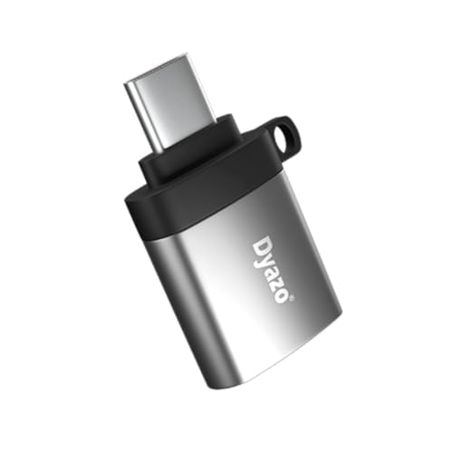 Dyazo USB Type C 3.1/3.0 to USB A Female OTG Adapter Compatible with MacBook Pro/Air 2019 2018 2017, Galaxy S20 S20+ Ultra Note 10 S9 S8USB Adapter, MacBook Air 2018 & All Type-C Devices - Image 1