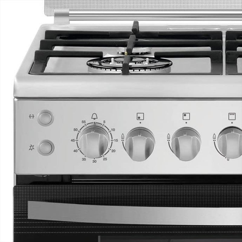 60 CMS Gas Cooker St. Steel Cast Iron Pan Support,2 Years Warranty - Image 4
