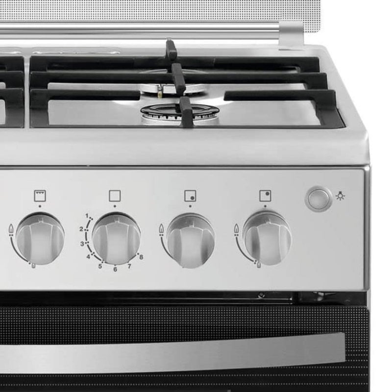 60 CMS Gas Cooker St. Steel Cast Iron Pan Support,2 Years Warranty - Image 3