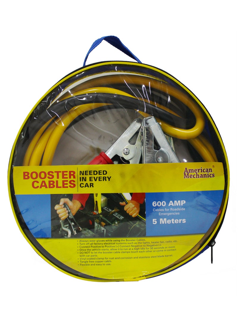 AMERICAN MECHANICS American Mechanics Booster Cable 600A 5METERS  - Image 1