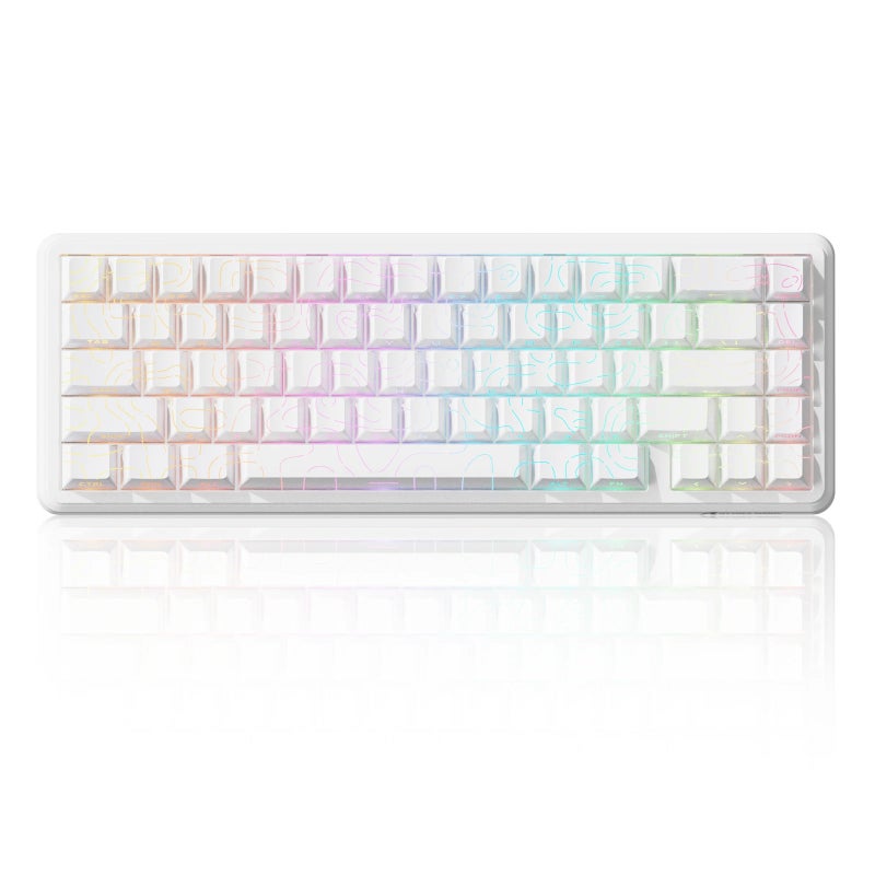 Attack Shark X65 HE Wired 65% Mechanical Gaming Keyboard, Rapid Trigger Magnetic Switch, Hall Effect, Top Mount, Rgb, Hot Swap - Image 1