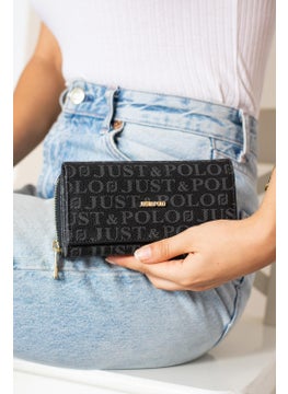 Just Polo Women's Black Wallet & Card Holder JP0001  - Image 5