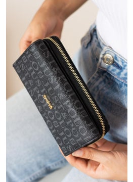Just Polo Women's Black Wallet & Card Holder JP0001  - Image 2