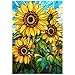Artinhand Great Jigsaw Puzzles for Adults 300 Pieces Stained Glass Sunflowers Puzzles for Adults Toys Gift Family Decoration Kids Puzzle - Image 2