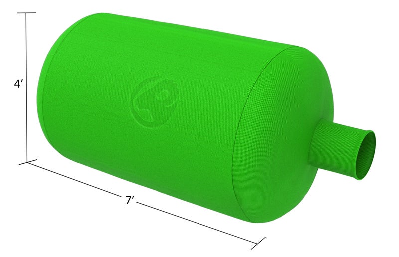 RAM (10) Insulation Vacuum Bag RAM Heavy Duty ECO+ Bags 7 FT X 4 FT Holds 88 CF / 400 LBS Low DUST 2.4 Fabric Strength - 10 Pack. Largest and Toughest Green Bag on The Market. - Image 2