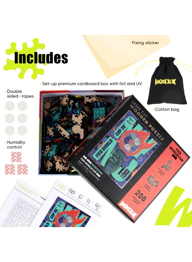 FIFA World Cup Official FIFA World Cup 2026 Wooden Puzzle – New York / New Jersey | Licensed Adults Puzzle 14+ - Image 5