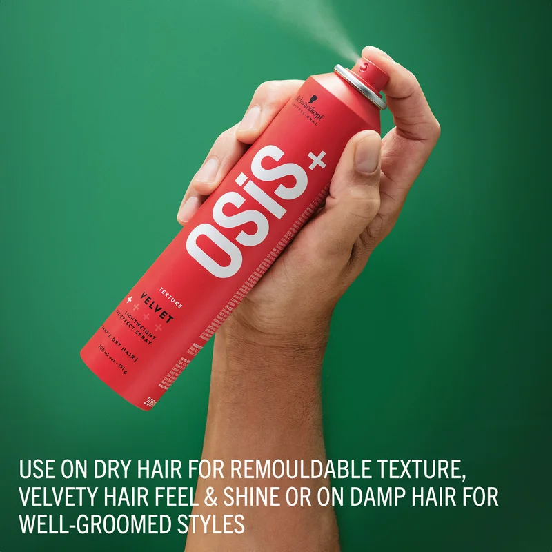 Schwarzkopf Professional  Osis Velvet Spray - Light Hold - 200ml  | Best Price UAE