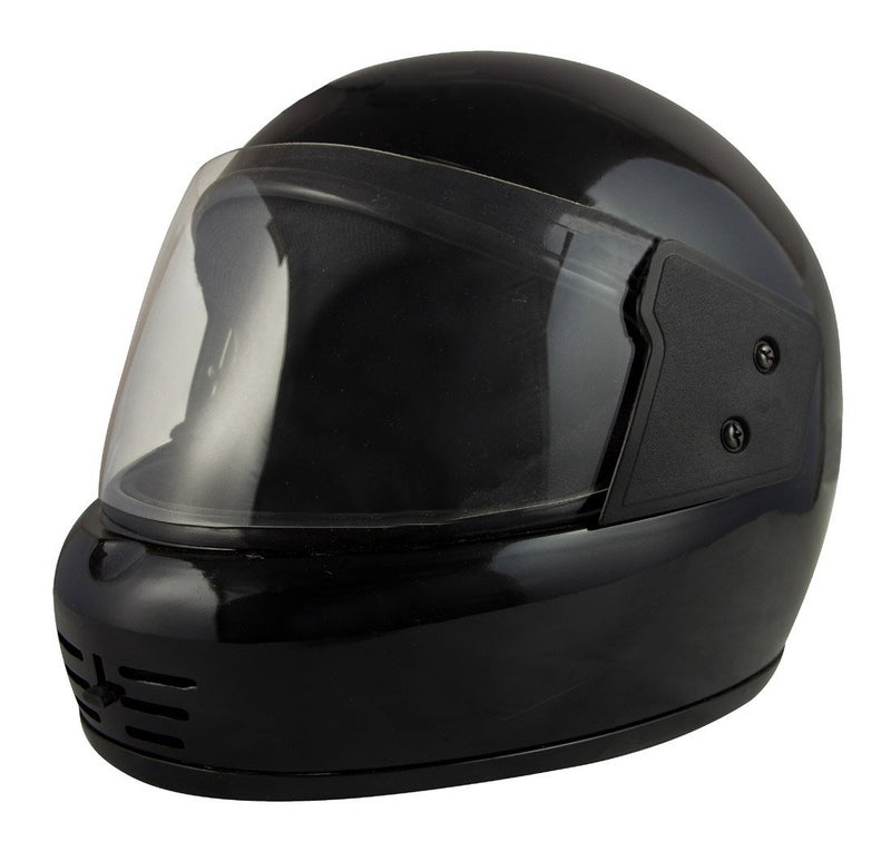 Sage Square Audei Prime (ISI Certified) Full Face Helmet (Black Glossy) (Small) - Image 1