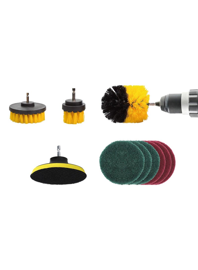 AMIO Drill brush and polish set 10pcs ADET-04 - Image 2