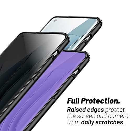KAPAVER® Hybrid Series Compatible with OnePlus 11 5G Case Cover Hard PC Soft Flexible TPU Bumper Protection Back Cover (Hazy Black) - Image 4