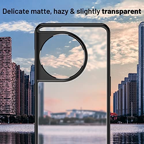 KAPAVER® Hybrid Series Compatible with OnePlus 11 5G Case Cover Hard PC Soft Flexible TPU Bumper Protection Back Cover (Hazy Black) - Image 5