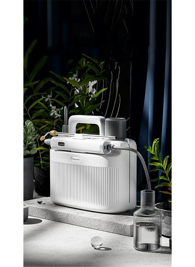 Sakulight Upgrade Electric Sprayer with USB Handle, Telescopic Wand,  Mist Nozzles and Adjustable Shoulder Strap, Garden Sprayer for Gardening, Cleaning,5L - Image 1